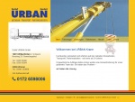 Referenz
(aus den Bereichen: Webagentur, Internetseite, Homepage)

Willkommen bei URBAN Krane