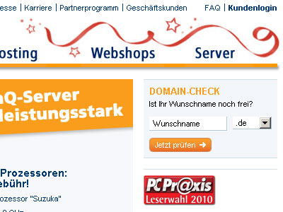 Richtiger Domainname für Ihre Internet-Präsenz