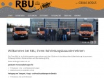 Referenz
(aus den Bereichen: Webagentur, Homepage, Internetseite)

RBU -2- GmbH  Rohrleitungsbauunternehmen